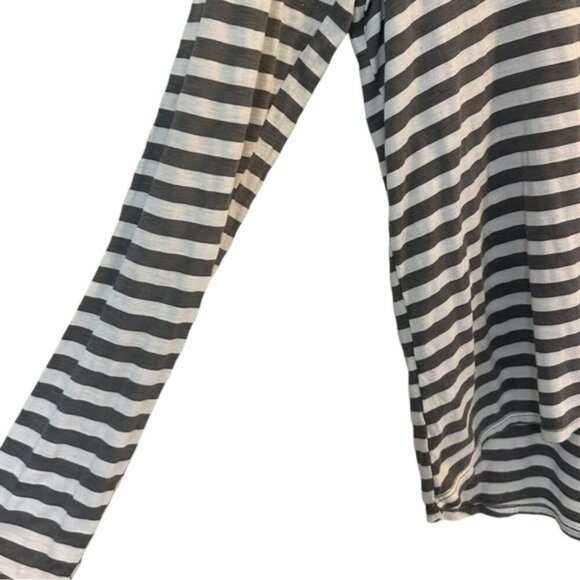 Michael Stars | Gray & White Stripe Top One Size - Picture 2 of 6